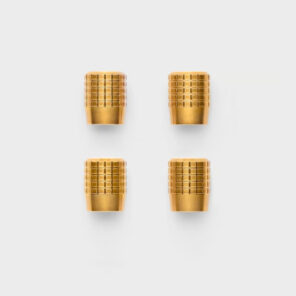 Gouden ventieldoppen - Polestar - Volvo